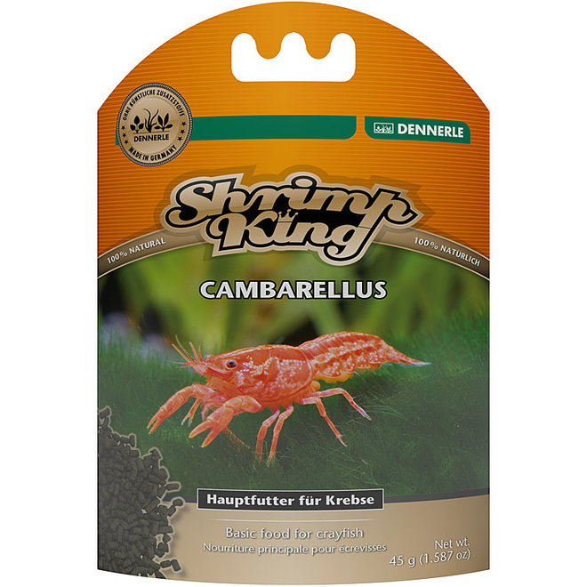 Dennerle Shrimp King Cambarellus, hoofdvoer voor kreeften