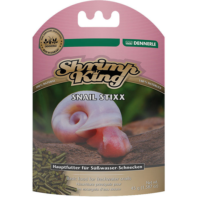 Dennerle Shrimp King Snail sticks, slakkenvoer