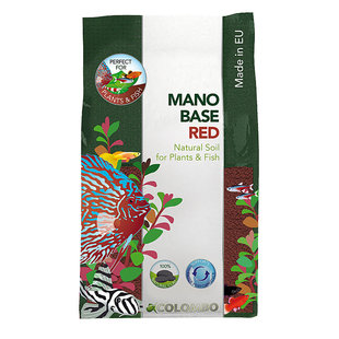 Colombo Flora Mano Base rood,  natuurlijke aquariumbodem