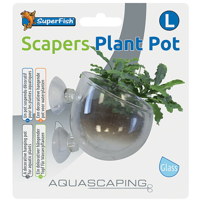 Superfish Scapers Plant Pot groot