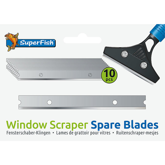 Superfish Window Scraper mesjes 10 stuks