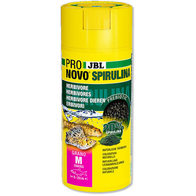 JBL ProNovo Spirulina Grano M click 250 ml