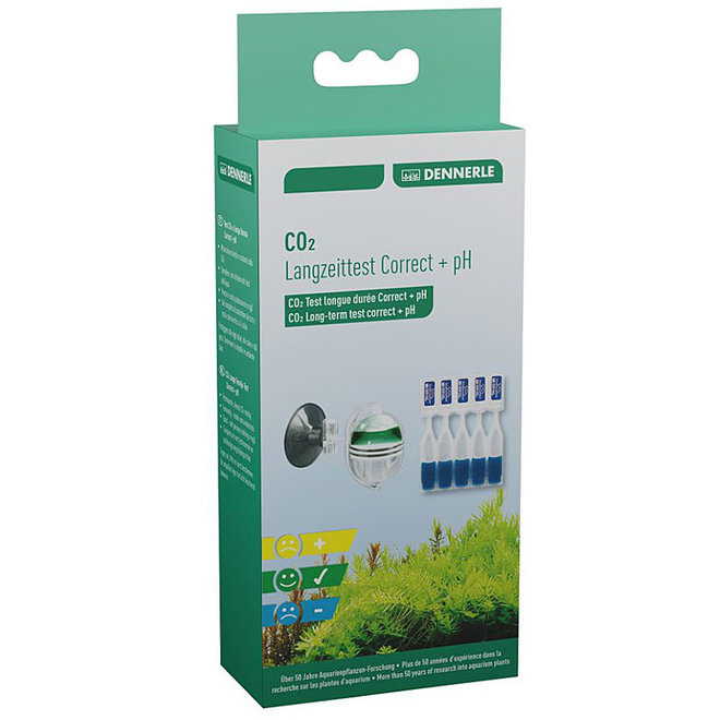 Dennerle CO2 Langetermijntest Correct+ph, CO2 test set