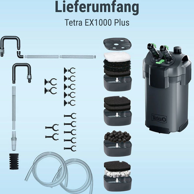 Tetra buitenfilter EX 1000 plus