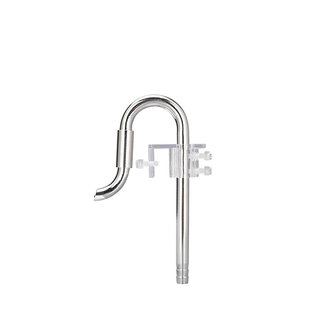 Aqua-Noa RVS uitstroombuis incl. klembeugel (uitlaat)