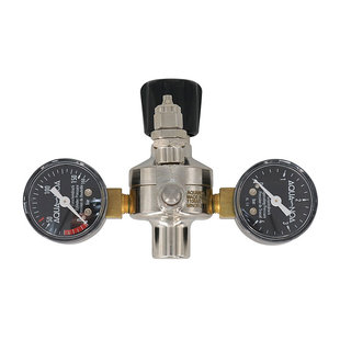 Aqua-Noa CO2 drukregelaar Profi E+ met fijnregel en terugslagventiel voor wegwerpflessen