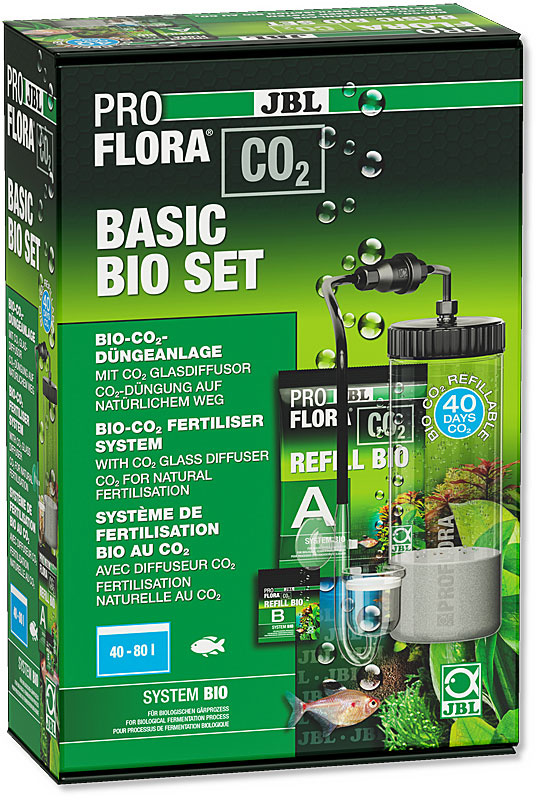 ProFlora CO2 Basic set 40-80 liter - Aquaplantsonline voor al aquariumplanten en