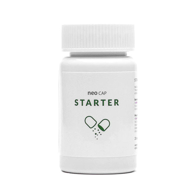 Aquario Neo Cap Starter, opstart bacteriën