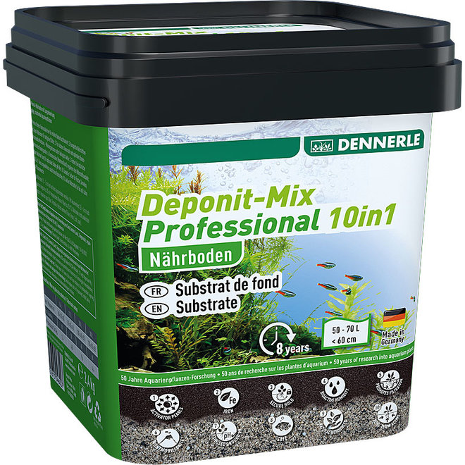 Dennerle Deponit-Mix Professional 10 in 1 voor aquaria tot 70 liter 2,4 kg