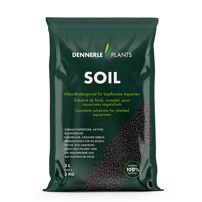 Dennerle Plants Soil, actieve aquariumbodem