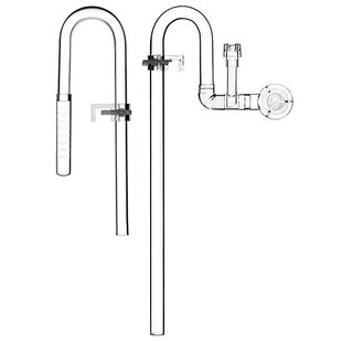 Aquario Neo Flow In-/Uitlaat set premium met skimmer Ver 2.