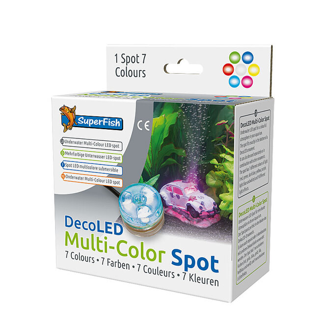 Superfish Deco LED Multi-Color spot