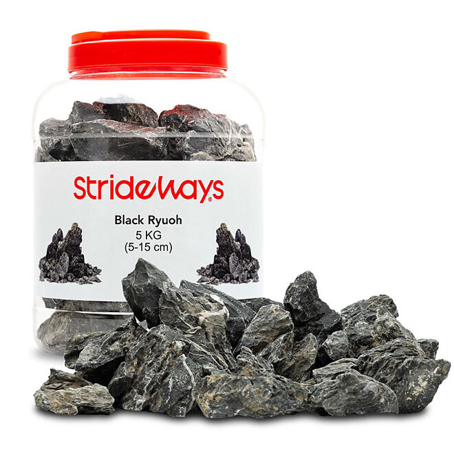 Strideways Black Ryuoh Stones bottle