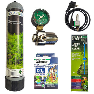APO Basis CO2 systeem wegwerpfles 850 gram met enkele manometer