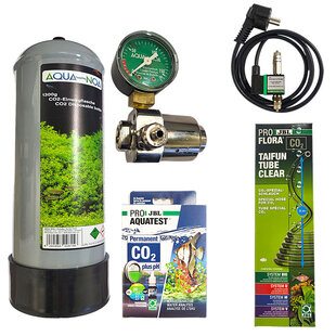 APO Basis CO2 systeem wegwerpfles 1300 gram met enkele manometer