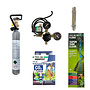 APO Profi CO2 systeem hervulbare fles 500 gram dubbele manometer