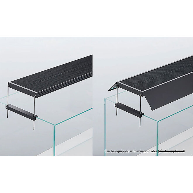 Chihiros metalen zijstrip met spiegel voor WRGB2 Pro en WRGB2 Slim