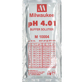 Milwaukee ijkvloeistof pH 4.01 20 ml zakje