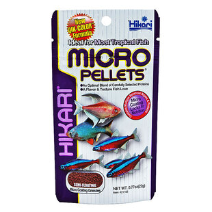 Hikari Tropical Micro Pellets 22 gram, langzaam zinkend granulaatvoer
