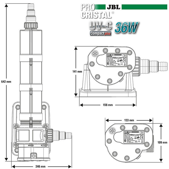 JBL ProCristal UV-C Compact Plus 36 watt