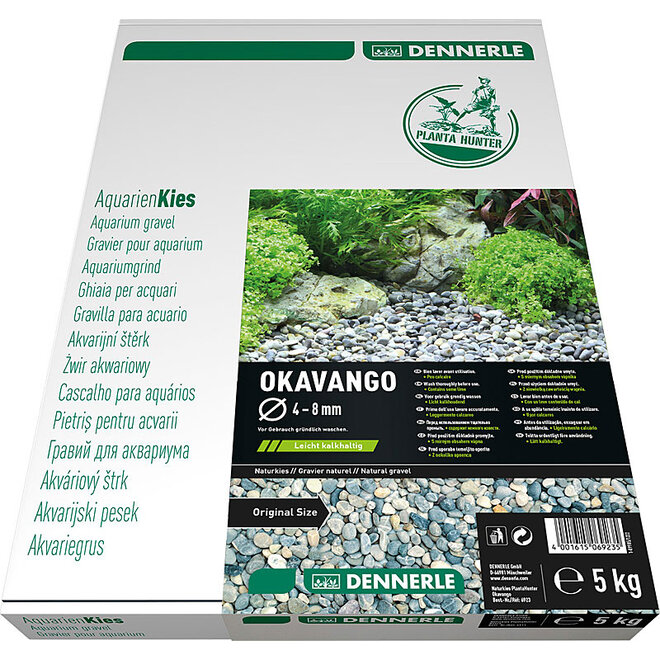 Dennerle Plantahunter natuurgrind Okavango S 4-8 mm 5 kg