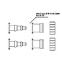 JBL UV-C slangaansluiting set