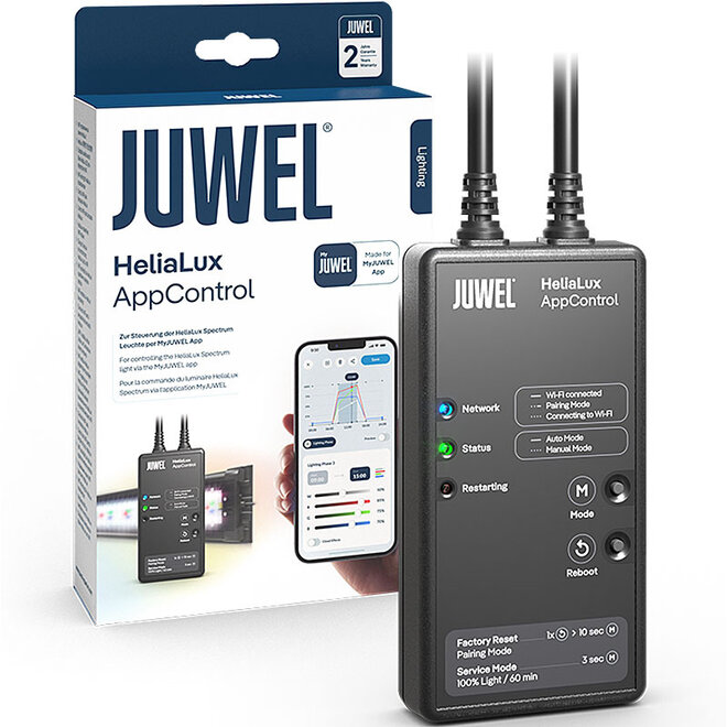 Juwel HeliaLux AppControl, dimmer