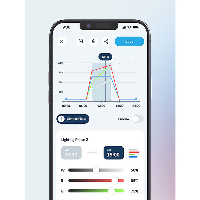Juwel HeliaLux AppControl, dimmer