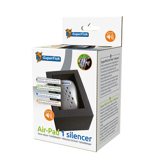 Superfish Air-Pad 1 SILENCER, geluiddemper voor luchtpomp
