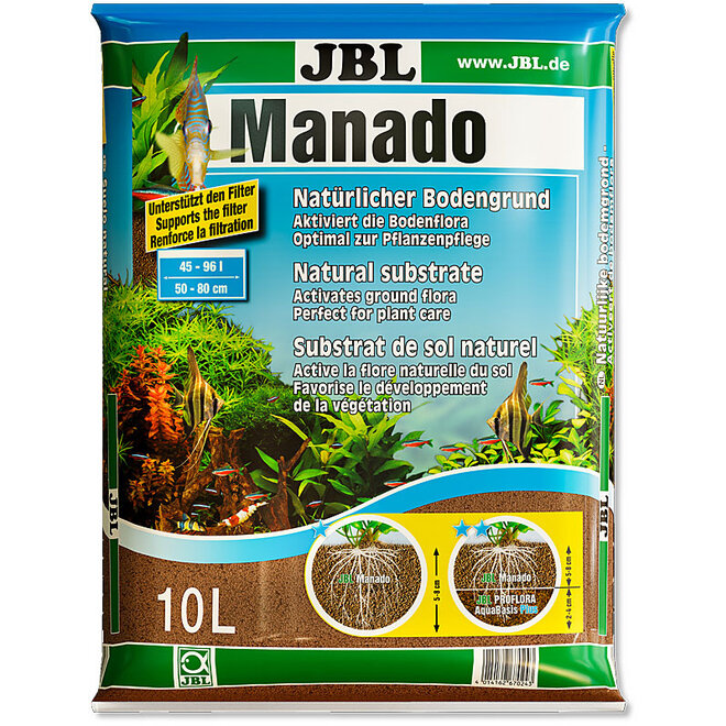 JBL Manado, natuurlijke aquariumbodem