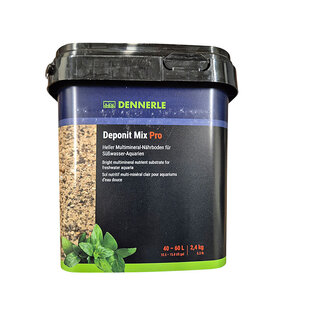 Dennerle Deponit Mix Pro 2,4 kg, voor aquaria 40-60 liter