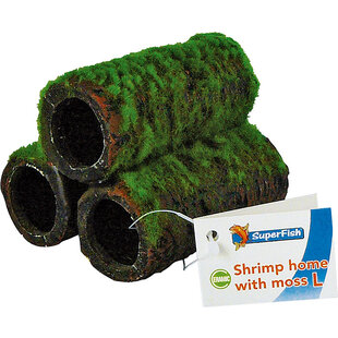 Superfish Shrimp Home garnalenflat met kunstmos