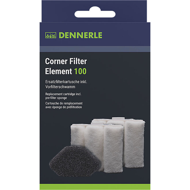 Dennerle Corner Filter Element 100, 2 stuks