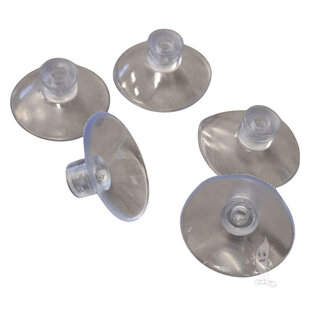 APO transparante zuignappen, 4 tot 6 mm insteek (5 stuks)