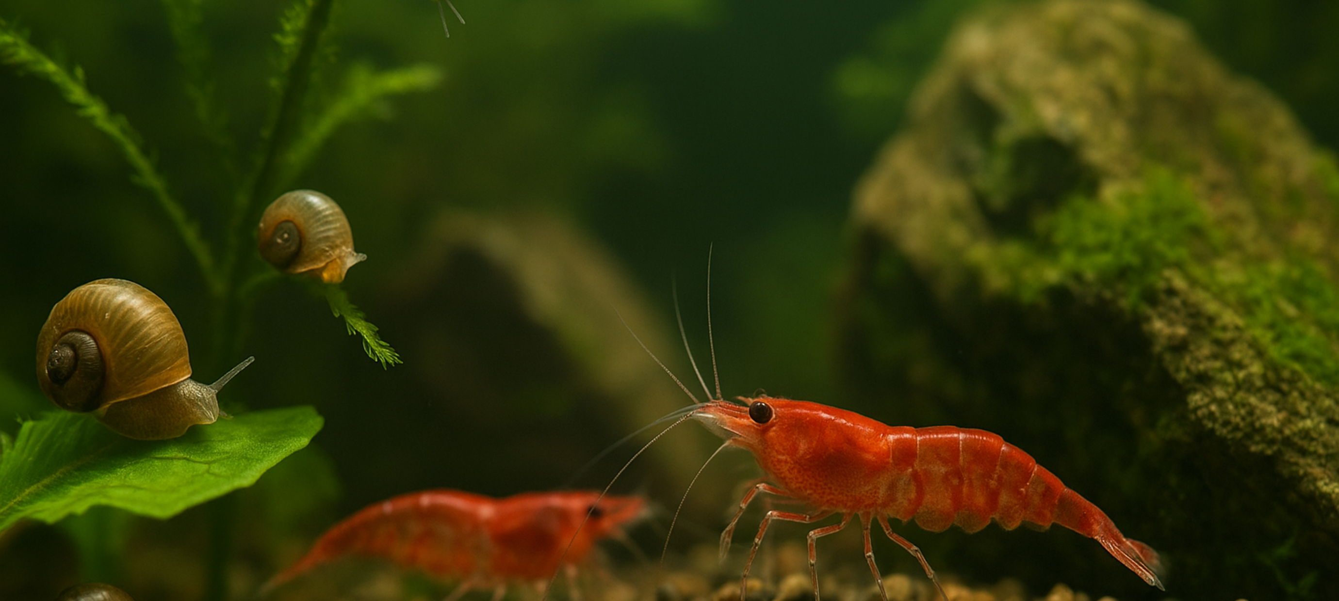 Stille helden van het aquarium