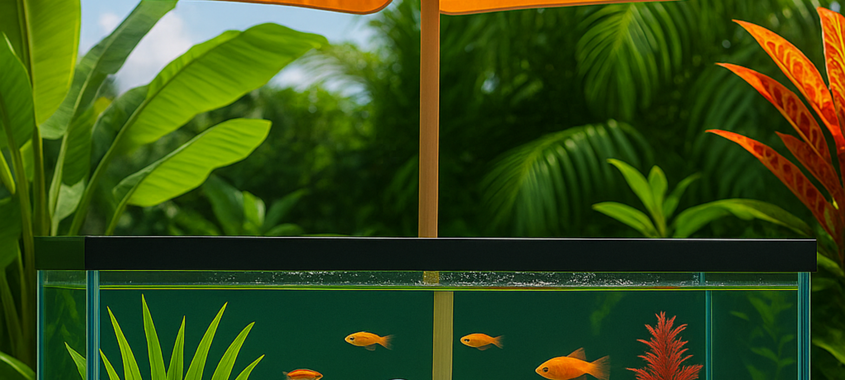 Zomerse temperaturen en het aquarium