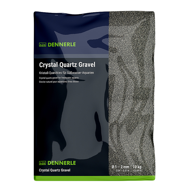 Dennerle Kristal Kwartsgrind 10 kg, diamantzwart