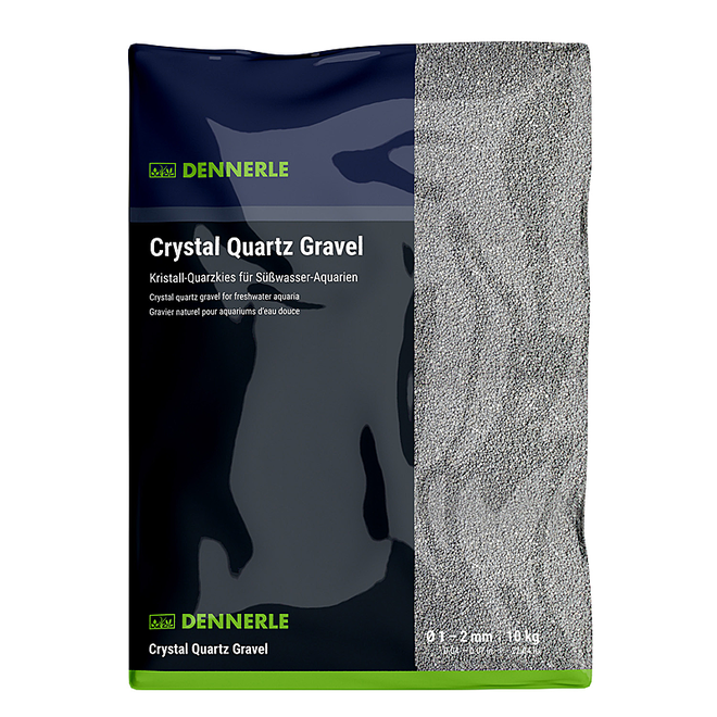 Dennerle Kristal Kwartsgrind 10 kg, leisteen grijs