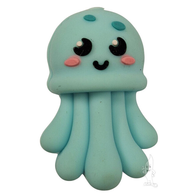 APO dieren sleutelhanger blauw/groen (DierenLot)