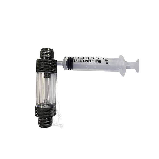 Aqua-Noa CO2 Bellenteller Easy 2in1 zwart