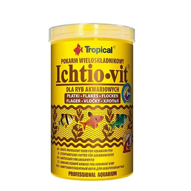 Tropical Ichtio-Vit 500 ml/100 g, vlokkenvoer (THTkans)