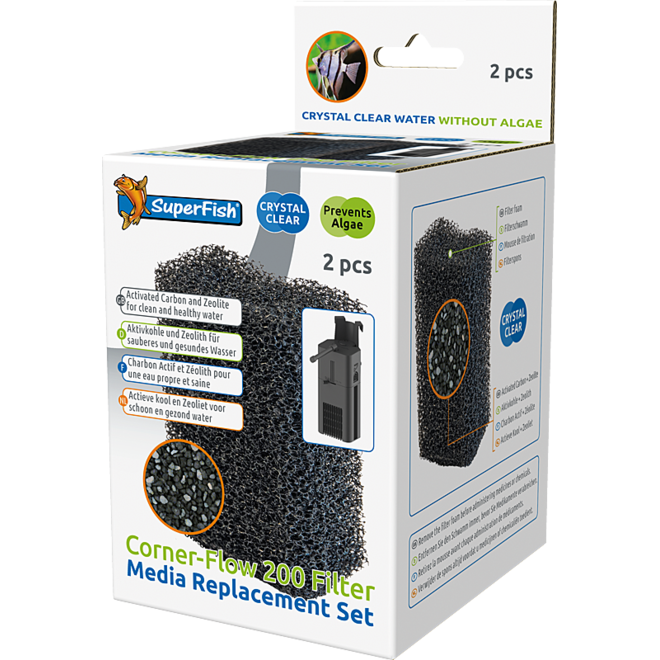Superfish CornerFlow 200 filtervervangset