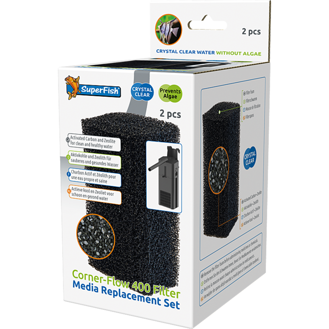 Superfish CornerFlow 400 filtervervangset