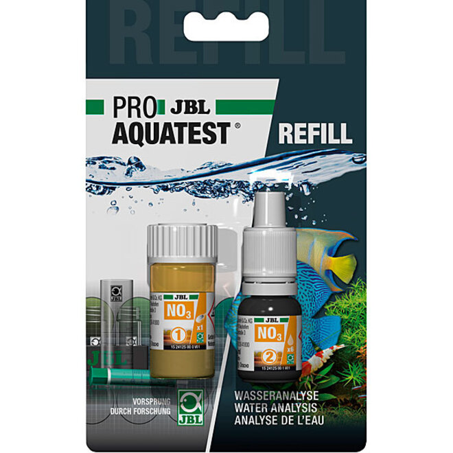 JBL ProAquaTest NO3 nitraat reagens, navulling (BUITENKANS)