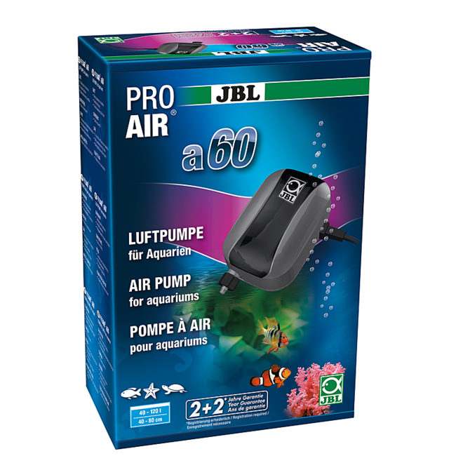 JBL ProAir a60, stille luchtpomp