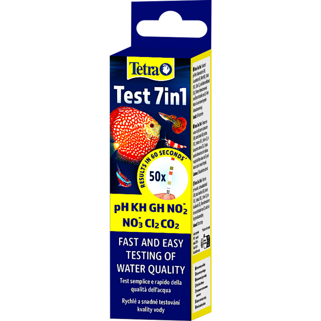 Tetra Test 7 in 1 teststrips