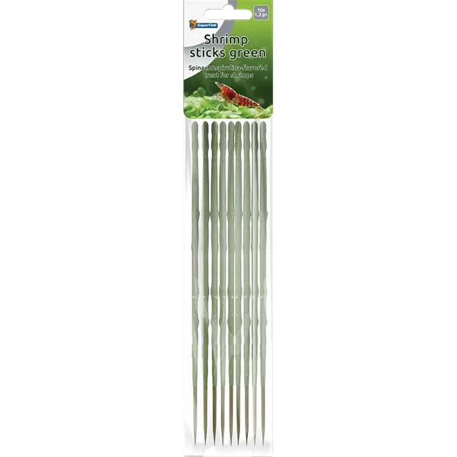 Superfish Shrimp Sticks Green 10 stuks