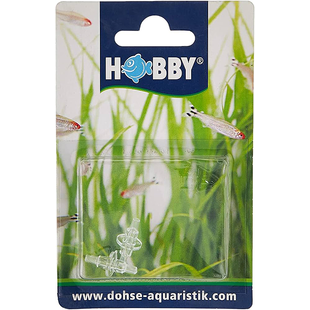 Hobby Koppelstuk transparant 4-6 mm 2 stuks