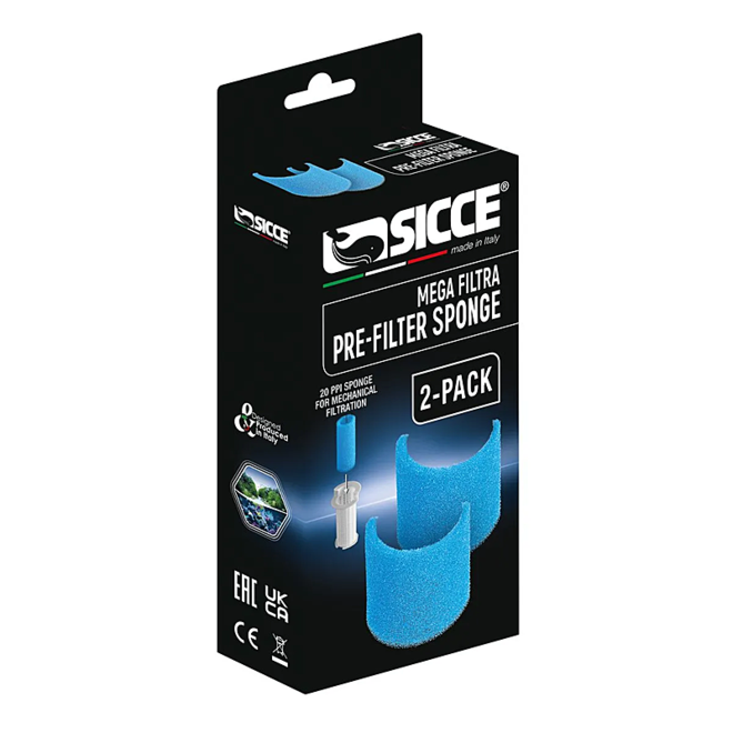 Sicce Mega Filtra Pre-Filter spons 2 stuks