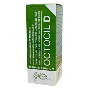 Manaus Octocil D 100 ml, tegen darmflagellaten